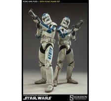 Star Wars Action Figure 2-Pack 1/6 Clone Troopers Echo and Fives 32 cm